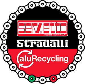 LOGO SERVETTO STRADALLI ALURECYCLING