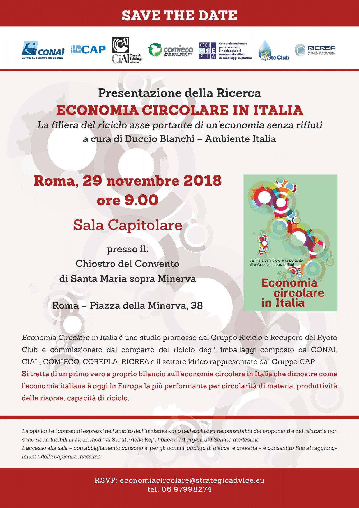 Save the date_Economia circolare in Italia